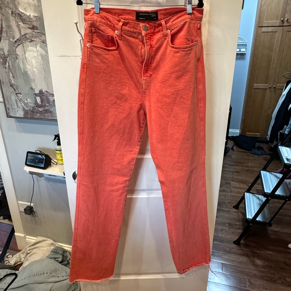 *EUC*Sz 32- Tall 34”* Veronica Beard* DYLAN STRAIGHT-LEG JEANS